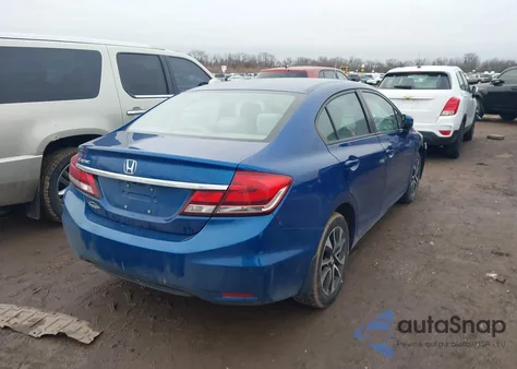 2014 Honda Civic Ex from USA, damaged, VIN 19XFB2F81EE058498